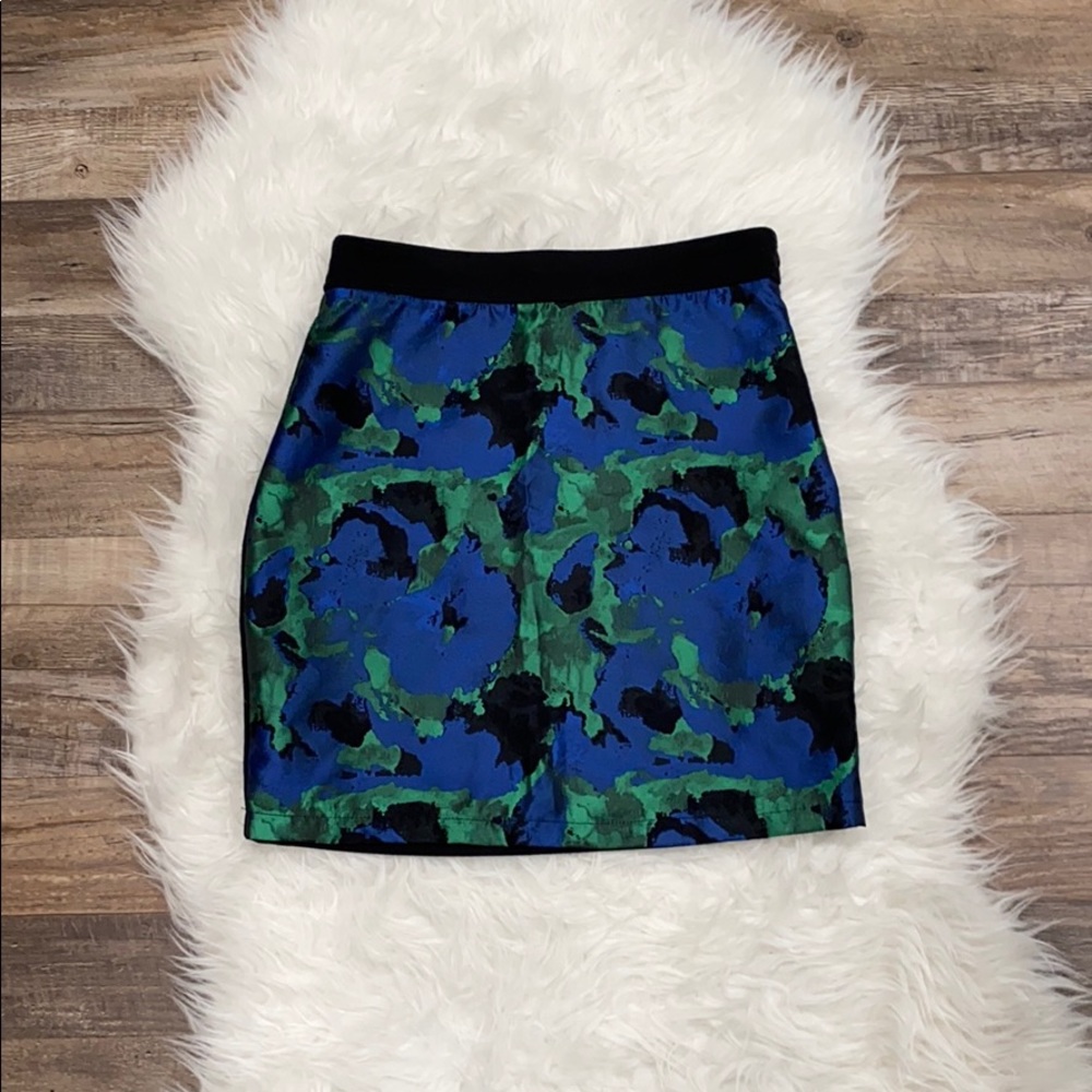 Brixon Ivy • Metallic Mermaid Mini Skirt